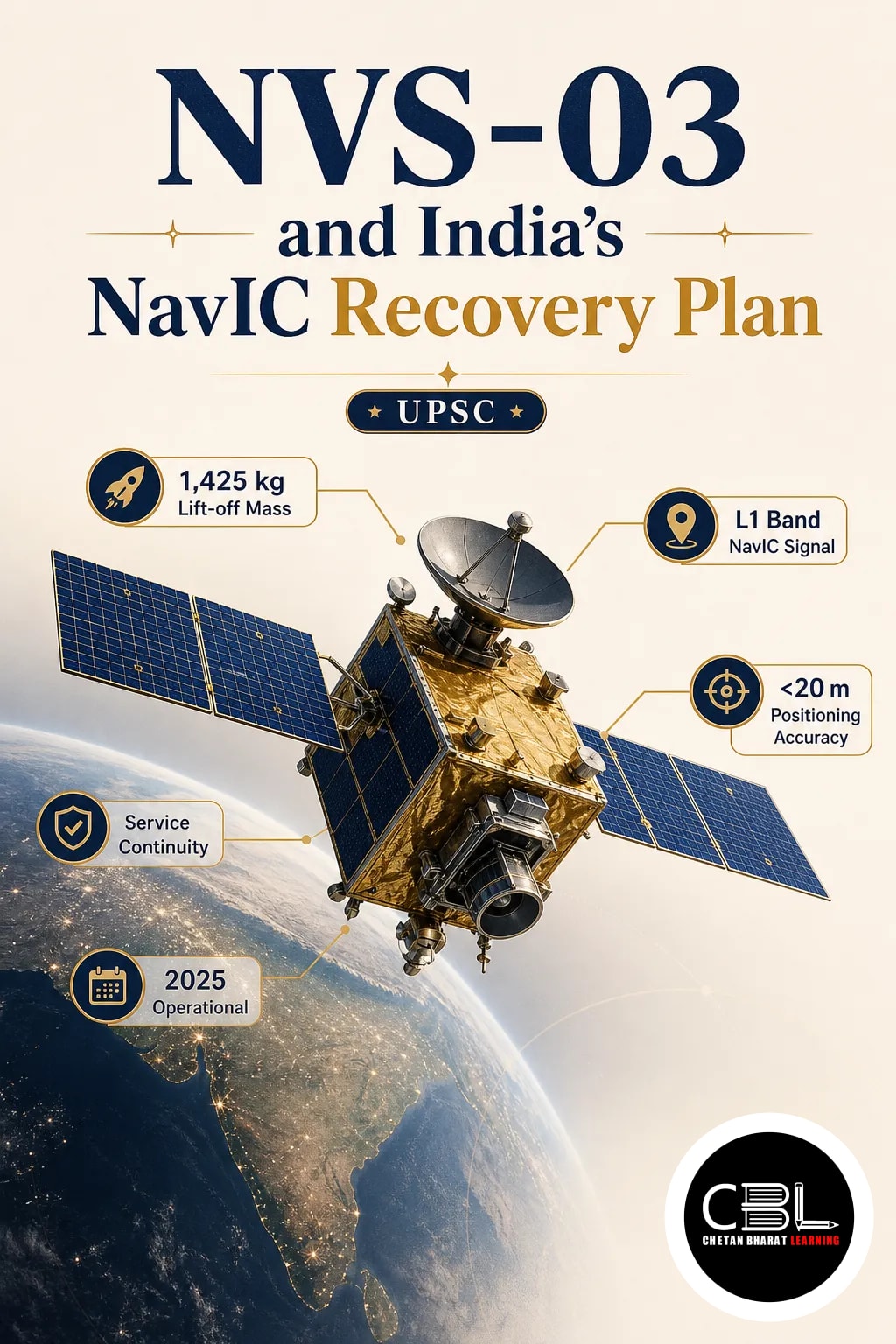 NVS-03 and India’s NavIC Recovery Plan