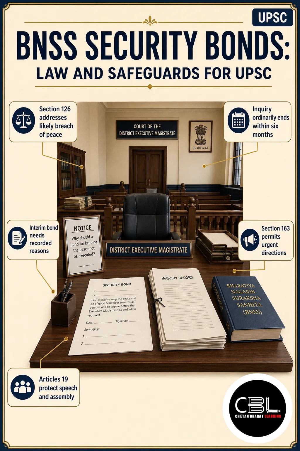 BNSS Security Bonds: Law and Safeguards for UPSC