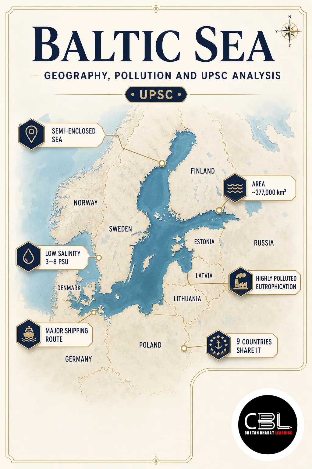 Baltic Sea explained for UPSC aspirants