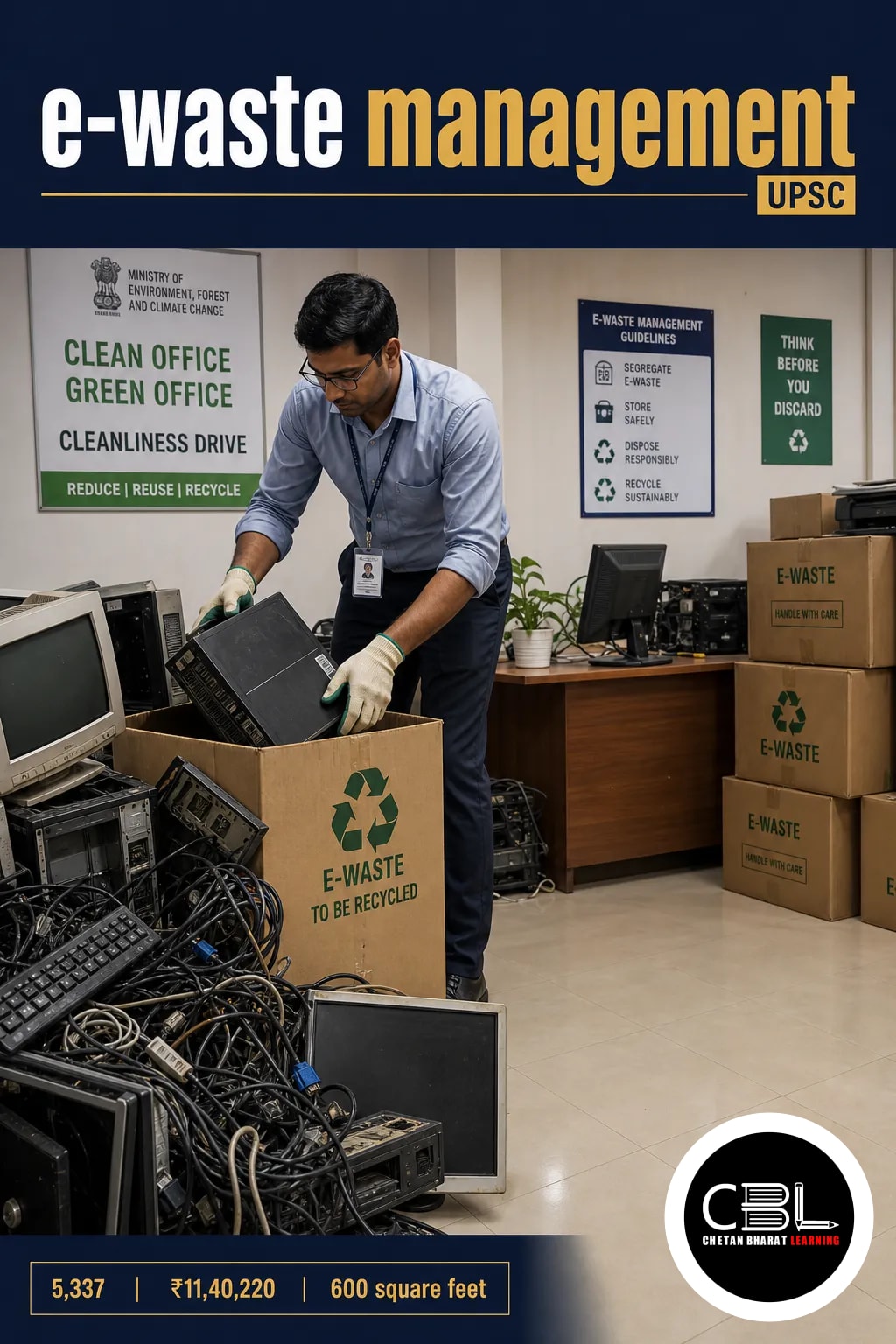 e-waste management explained for UPSC aspirants