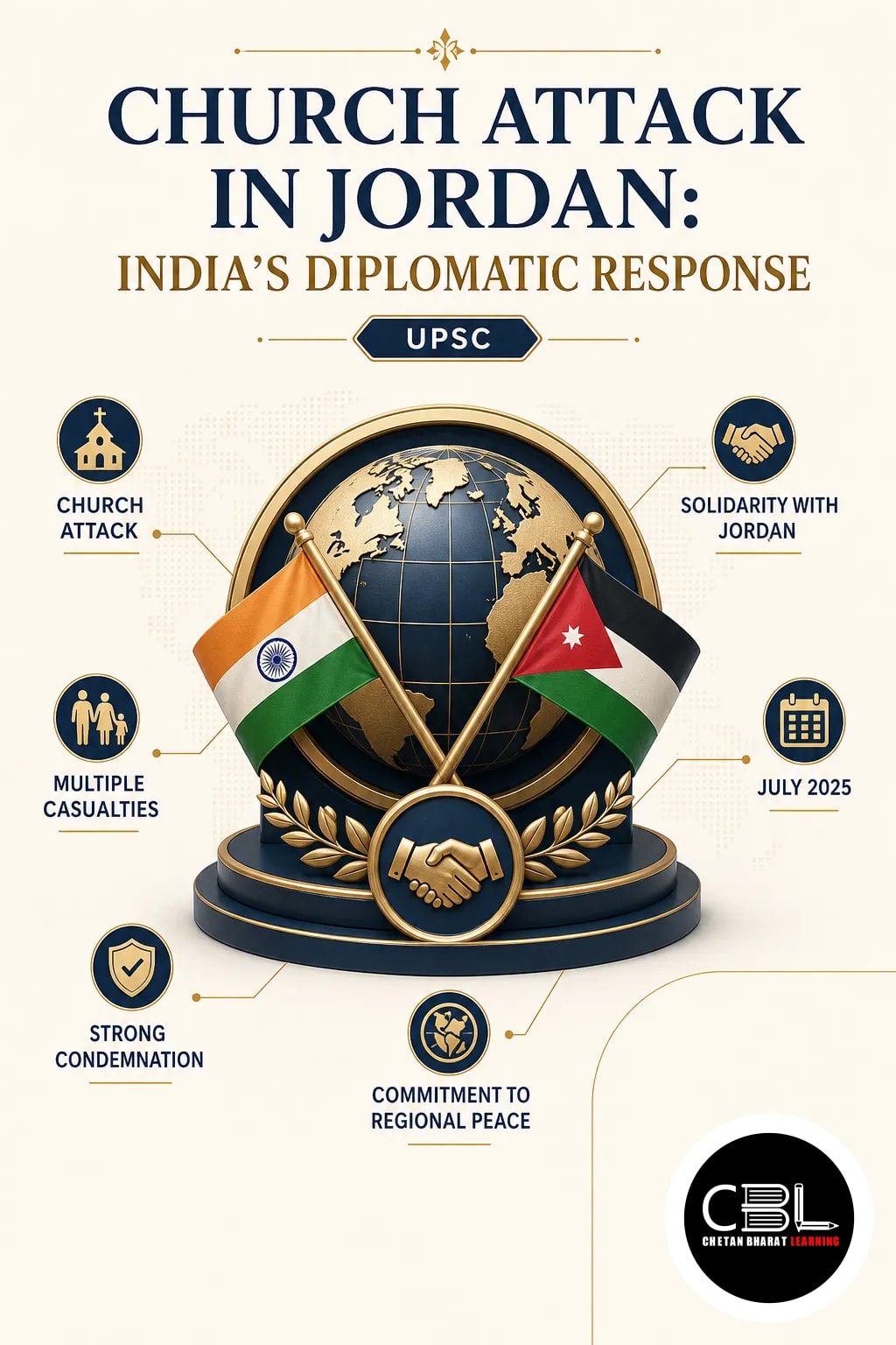 Church Attack in Jordan: India’s Diplomatic Response