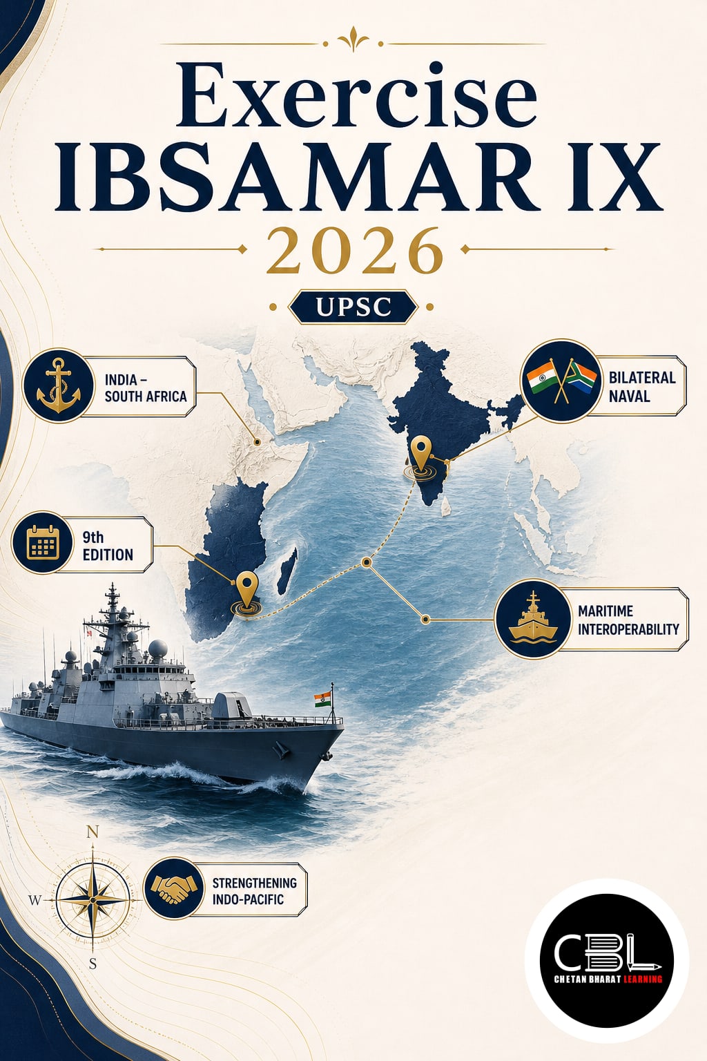 Exercise IBSAMAR IX explained for UPSC aspirants