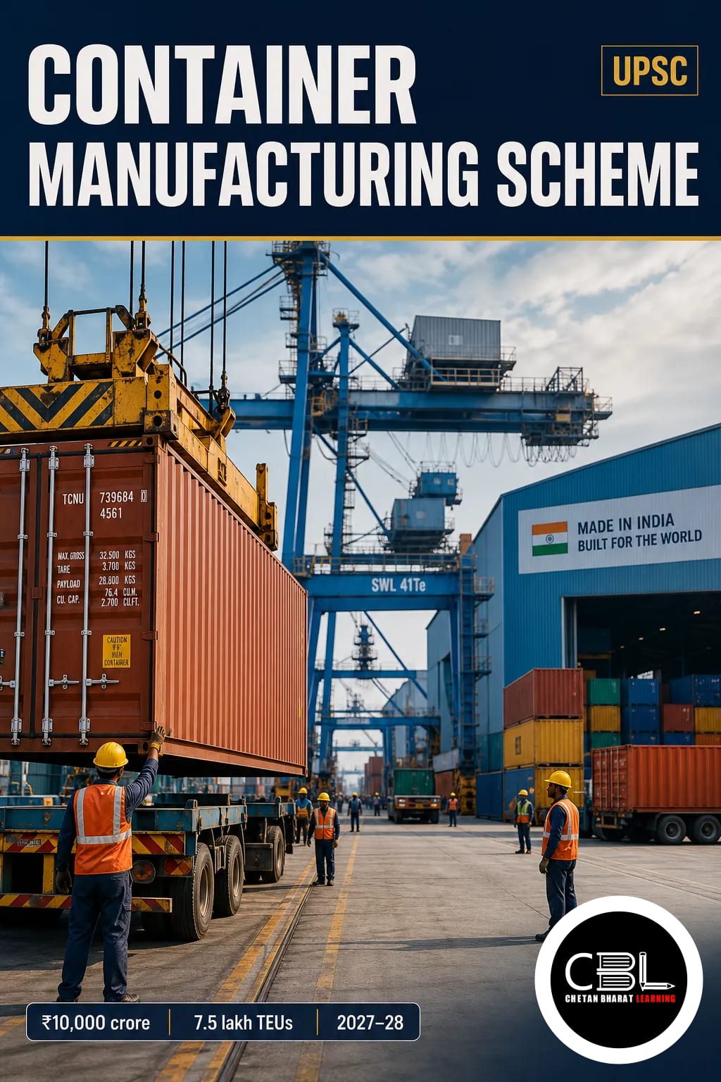 container manufacturing scheme explained for UPSC aspirants
