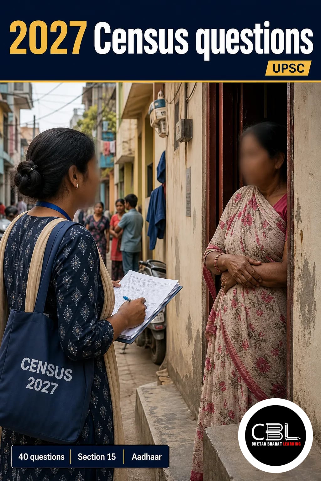 2027 Census questions explained for UPSC aspirants